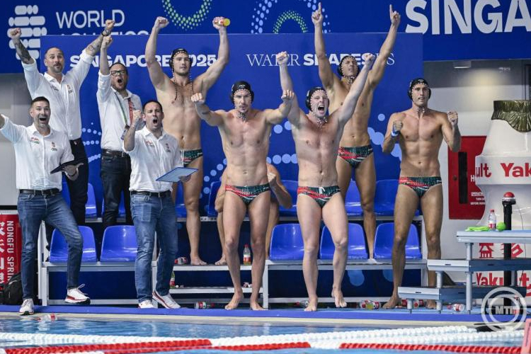Vizes vb - Az olimpiai bajnokot legyőzve döntős a férfi vízilabda-válogatott