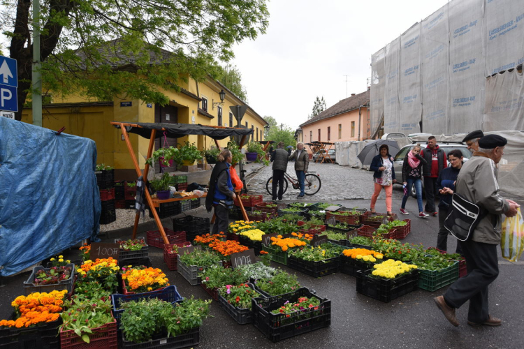 Régi idők piacztere - fotó: Kisfaludi István