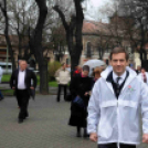 Esőben is kampányoltak Cegléden