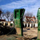 Rákóczi úti épületbontás I.