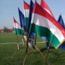 Műfüves pálya átadása