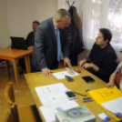 Fehér bot napja Cegléden