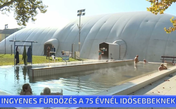 Ingyenes fürdőzés a 75 évnél idősebbeknek