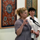 Virágom, virágom című kiállítás megnyitója a Ceglédi Galériában