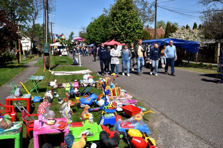 Virágvásár és főzőfesztivál Csemőben