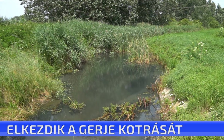 Elkezdik a Gerje kotrását