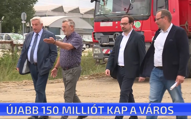 Újabb 150 milliót kap a város