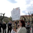 Tüntetés Cegléden