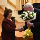 Soltészné Lédeczi Juditot köszöntötték