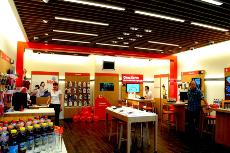 Megnyílt az új Vodafone üzlet