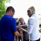 Kosárlabdacsarnok alapkőletétel 