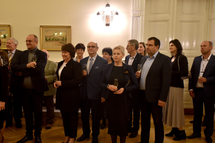 Újévi fogadás a Városházán