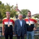 Jansik Szilárd és Pásztor Mátyás olimpikonok köszöntése