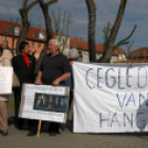 Tüntetés Cegléden