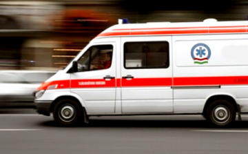 Baleset a Bercsényi és a Sajtó utca sarkán