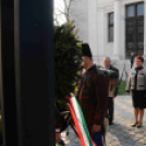 Kossuth erkély megkoszorúzása