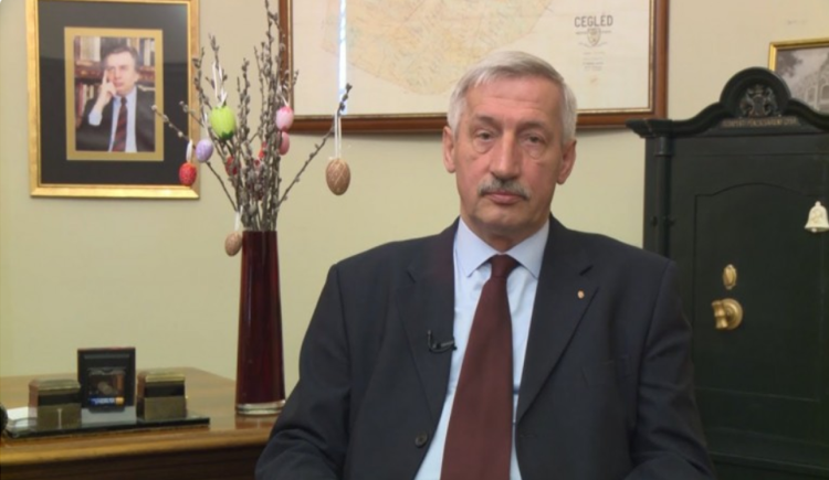 Dr. Csáky András, Cegléd város polgármesterének húsvéti köszöntője