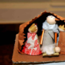 Betlehemezés a Városháza aulájában