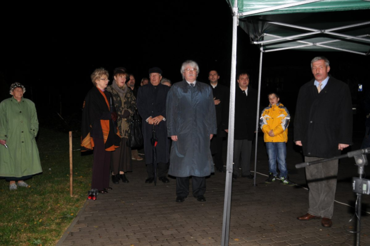 A Szabadság fájánál emlékeztek