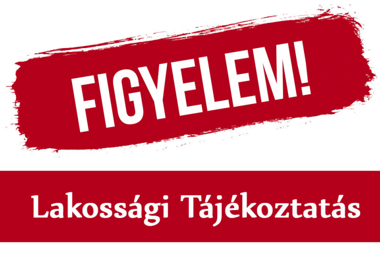 Lakossági tájékoztató