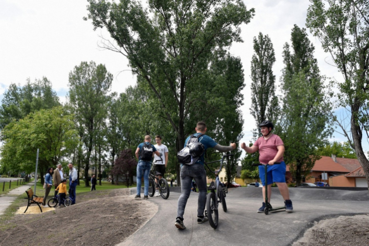 Átadásra került a pumpapálya