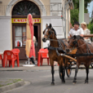 Lovasfelvonulás a belvárosban