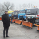 Gépszemle-felkészültek a télre