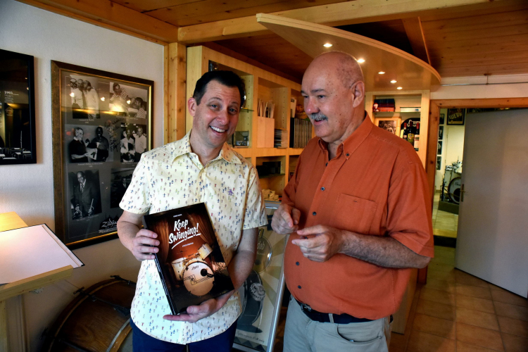 Amerikai vendég a Ceglédi Dobmúzeumban