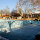 Városi Strandfürdő - Megérkezett a sátortető