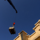 Városi Strandfürdő - járólapok építése