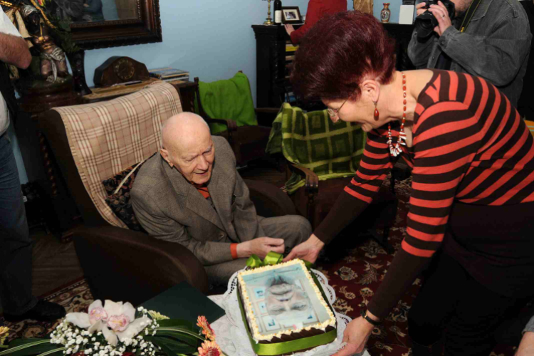 Tar László 90 éves - köszöntés