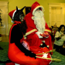 Városházán járt a Mikulás és a Krampusz is