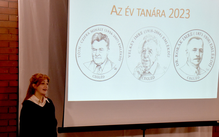 Az év tanárait köszöntötték