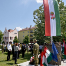 Felavatták az országzászló emlékművet Cegléden