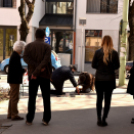 Cegléd első festett QR-kódja