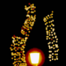 A második gyertyát is meggyújtották