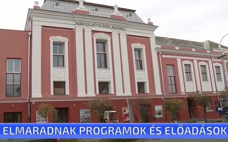 Elmaradnak a programok és előadások
