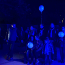 Séta a kékbe borult Autista házhoz