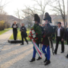 Kossuth erkély megkoszorúzása