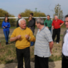 Műfüves pálya átadása