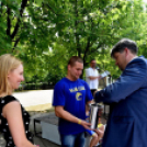 Kosárlabdacsarnok alapkőletétel 