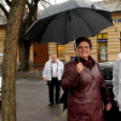 Esőben is kampányoltak Cegléden