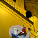 Így érkezett Ceglédre a Mikulás