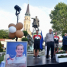 Vízilabda olimpikonok a főtéren