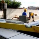 Városi Strandfürdő – Már burkolnak