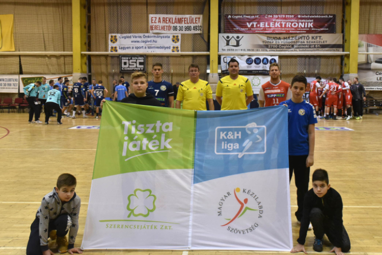 Cegléd - Vecsés kézilabda mérkőzés