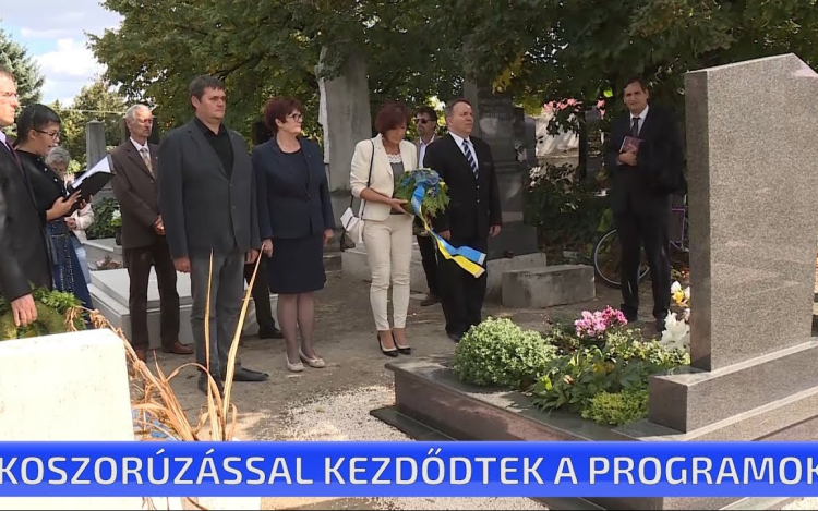 Koszorúzással kezdődtek a Kossuth Toborzó programjai