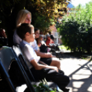 Megemlékezés a vasútállomáson