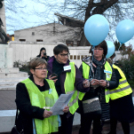 Séta a kékbe borult Autista házhoz