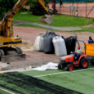 Bozsik program-műfüves pálya építés